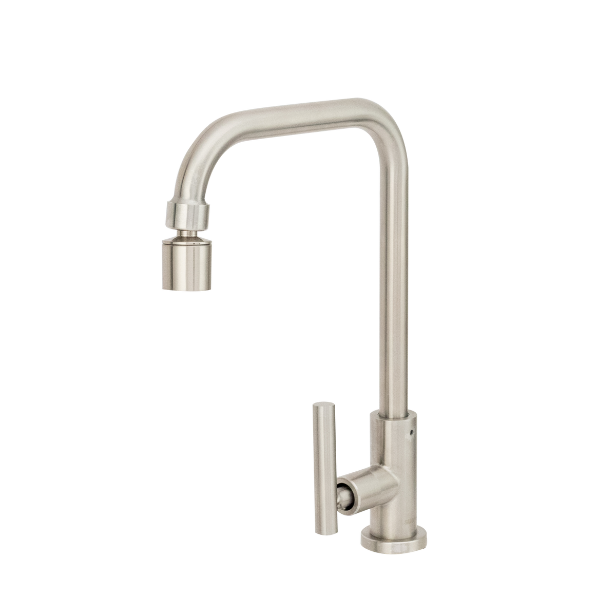 SUS304 Pillar Sink Tap c/w 360° Turnable Mount - Satin