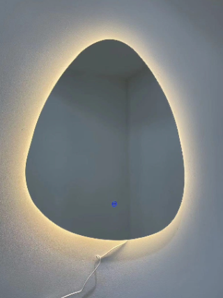 5mm Organic LED Mirror c/w Anti-Fog & Touch Sensor
