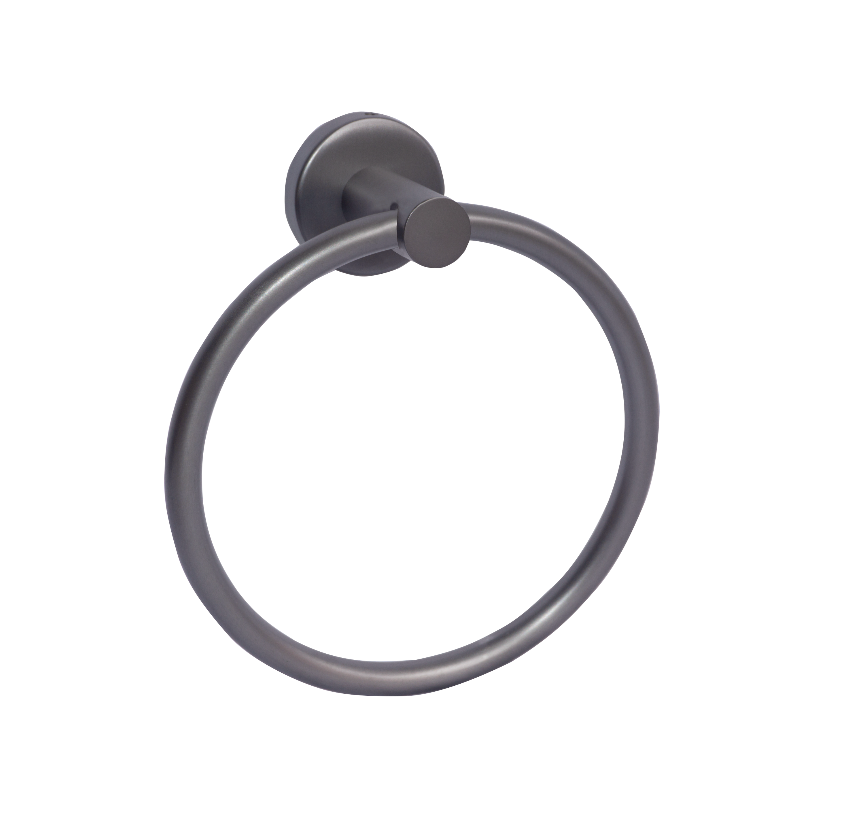 SUS304 Towel Ring - Matt Black