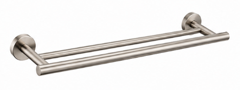 SUS304 Double Towel Bar (L750mm) - Satin