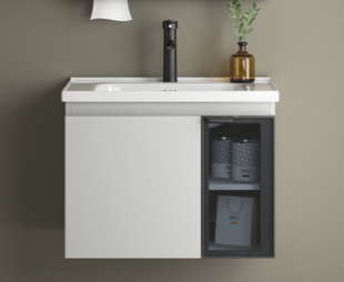 Aluminium Basin Cabinet Set