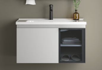 Aluminium Basin Cabinet Set