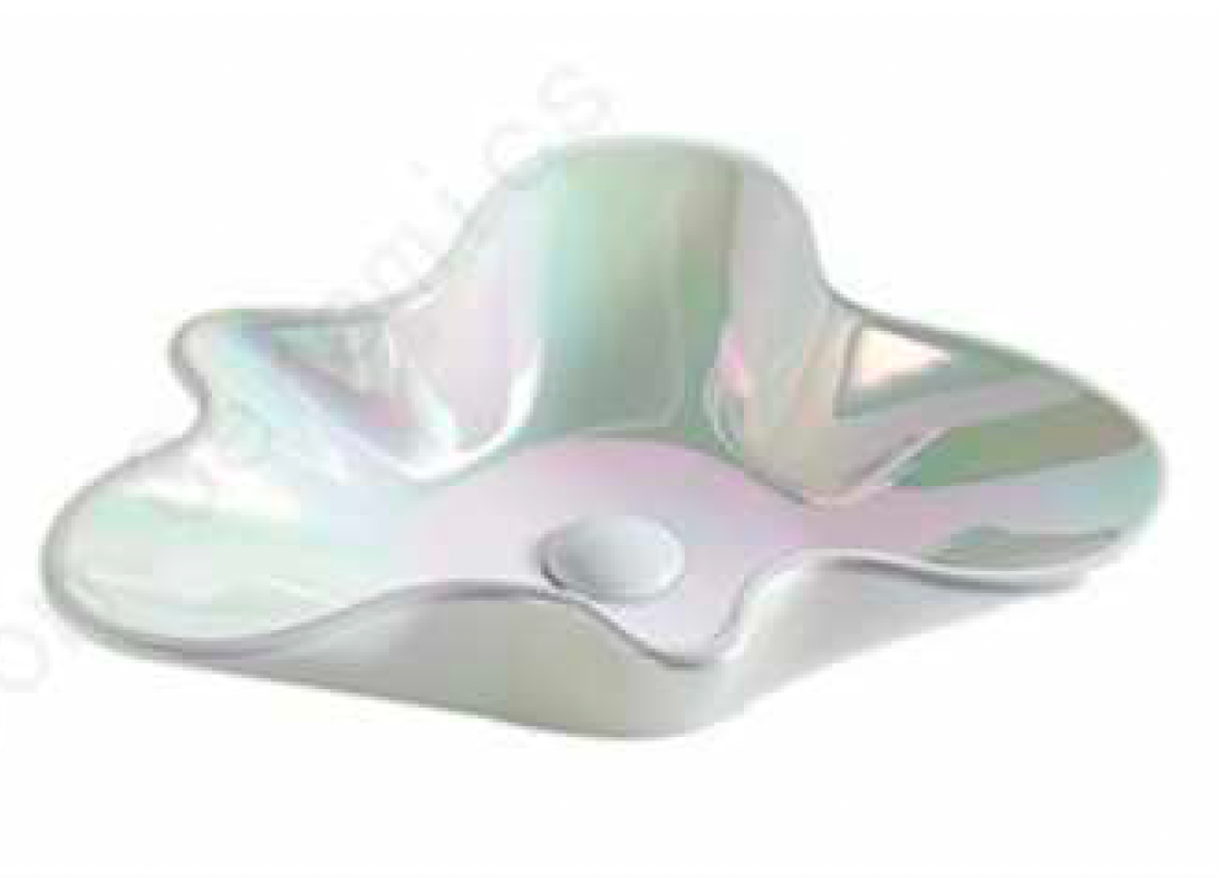 Pearl Above Counter Wash Basin c/w Waste - Pearl Glaze