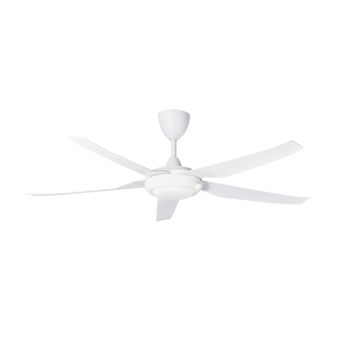Alpha DC Motor LED Ceiling Fan- (56 ") 5 ABS Blade 8+8 Speed with Remote control