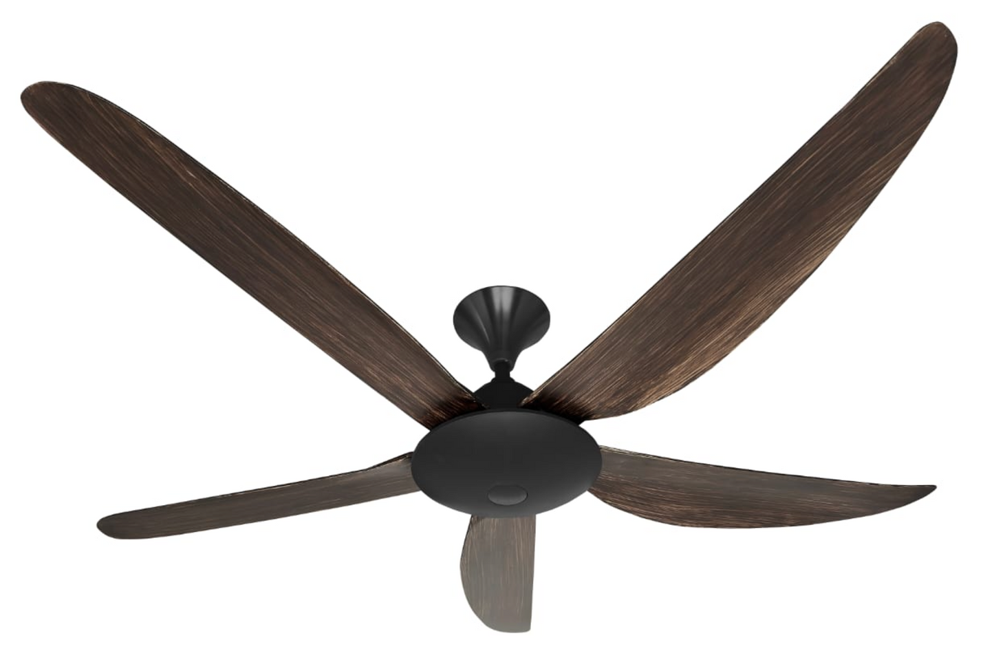 Rezo DC Motor Ceiling Fan - (40") 5 ABS Blade with 9+9 Speed Remote control - Dark Wood