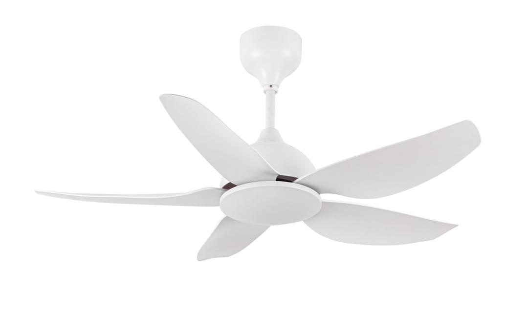 Rezo DC Motor Ceiling Fan (42") - 5 ABS Blade with 22 Speed Remote Control - Matte White