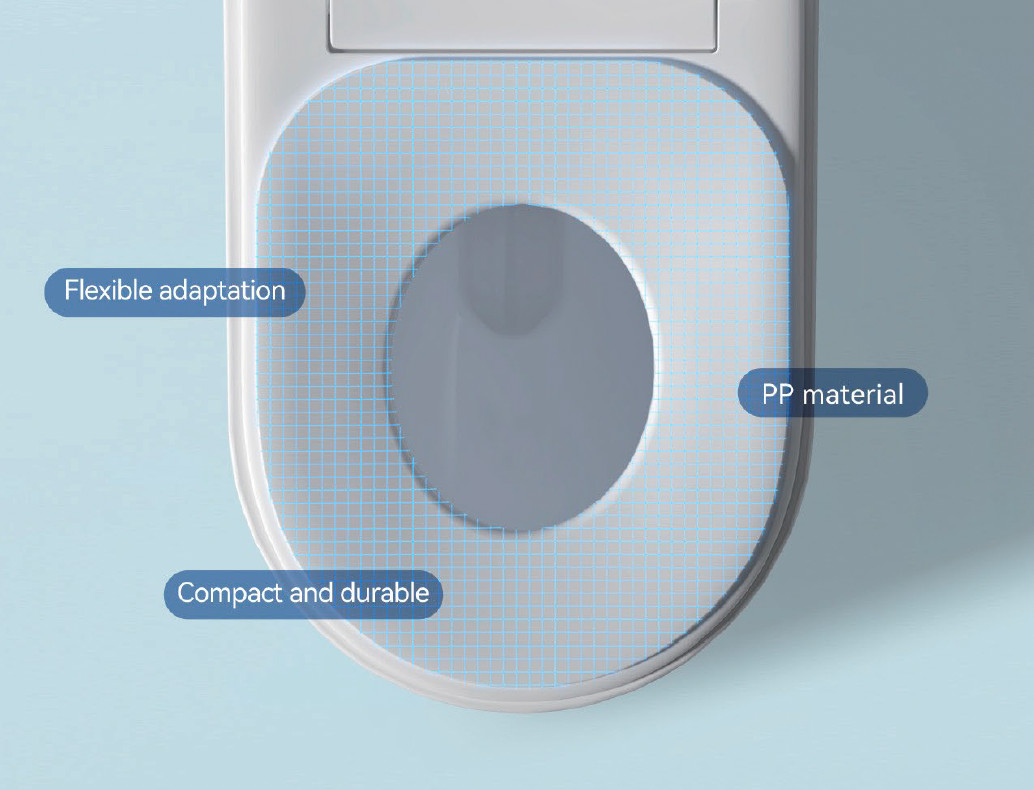 Baby Seat & Cover (For Smart Toilet used only) - White