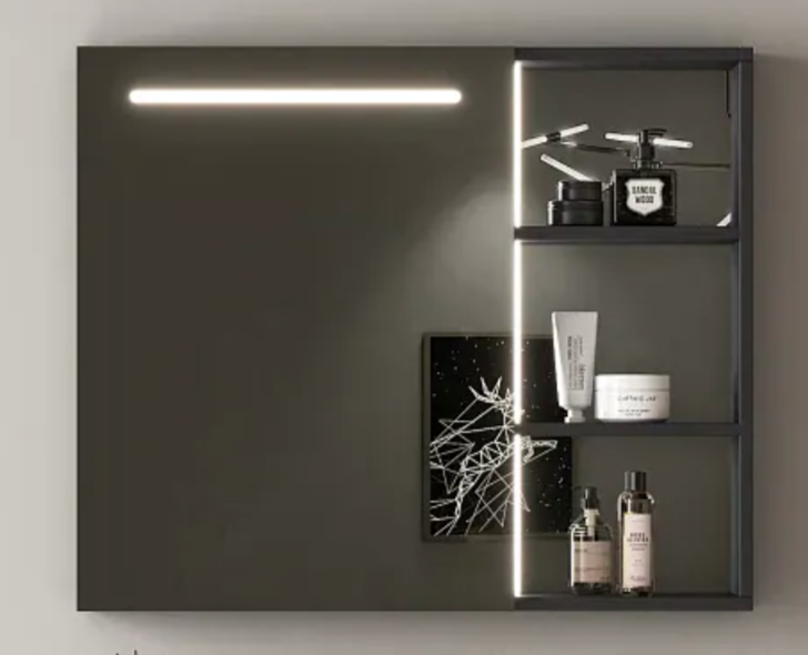 Aluminium LED Mirror Cabinet