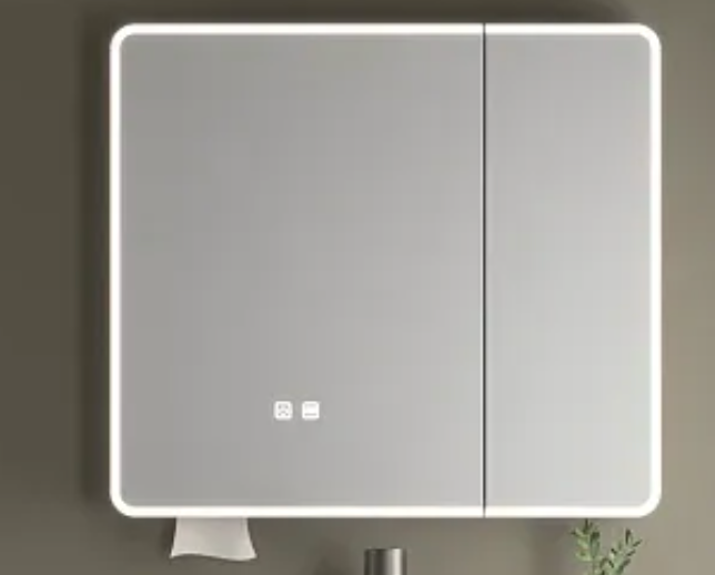 Aluminium LED Mirror Cabinet