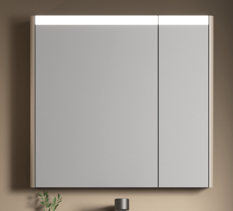 Aluminium LED Mirror Cabinet
