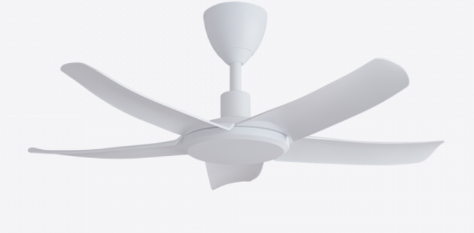 Alpha DC Motor Ceiling Fan- (40") 5 ABS Blade 12 +12 speed with Remote control - Matte White