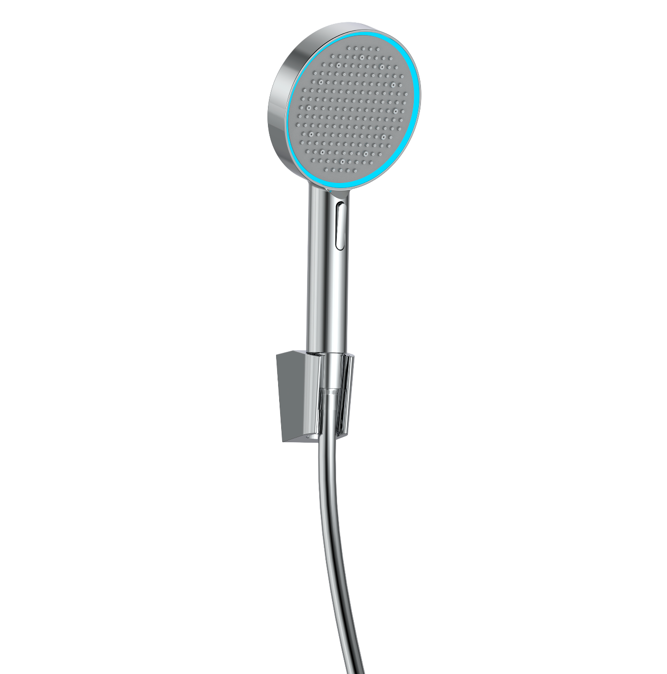 Hand Shower Set with Lights - Matt Black