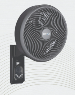 Rezo 8' Wall Fan - Black