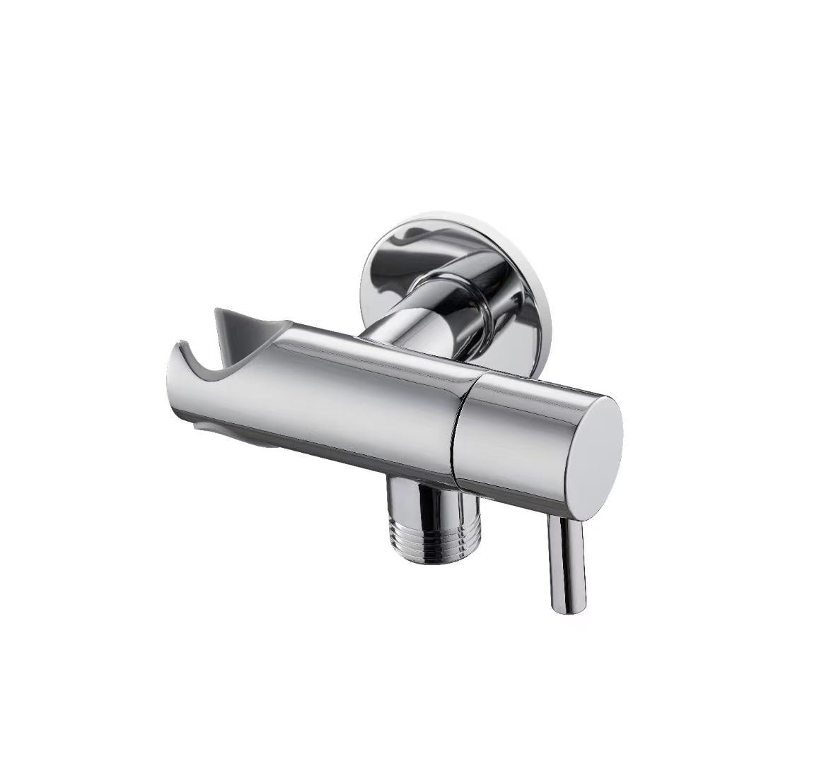 Angle Valve with Holder - Chrome