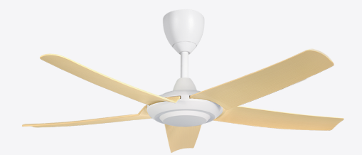 Alpha DC Motor Ceiling Fan- (46 ") 5 ABS Blade 12+12 Speed with Remote control - Maple