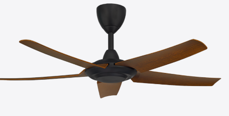 Alpha DC Motor Ceiling Fan- (40 ") 5 ABS Blade 12+12 Speed with Remote control - Walnut
