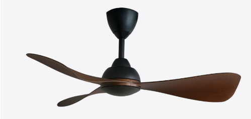 Alpha DC Motor Ceiling Fan- (42 ") 5 ABS Blade 12+12 Speed with Remote control - MB Walnut