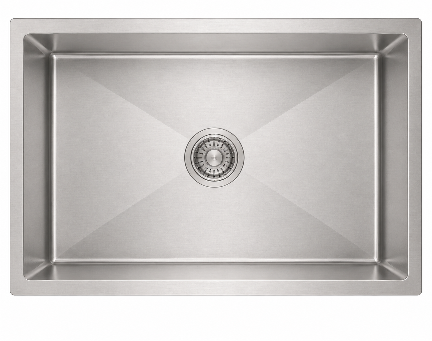 Single Bowl Sink c/w Basket