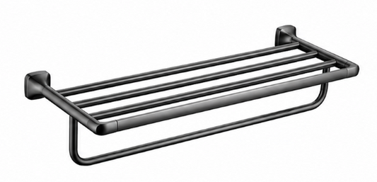 SUS304 Towel Rack - Matt Black
