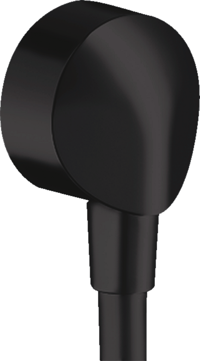 hansgrohe FixFit Wall outlet E without non-return valve - Matt Black