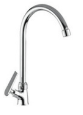 Pillar Sink Tap - Chrome
