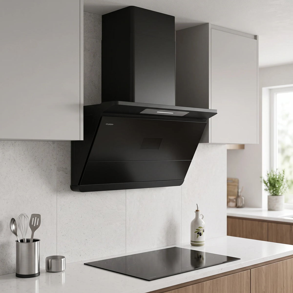 Fujioh Cooker Hood (Ventilation) in a room setting