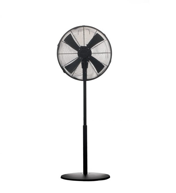 Houm standing fan 3 speed-16-inch - Matte Black