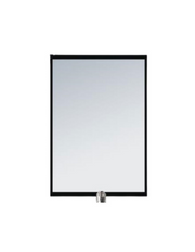 Mirror with Black Frame