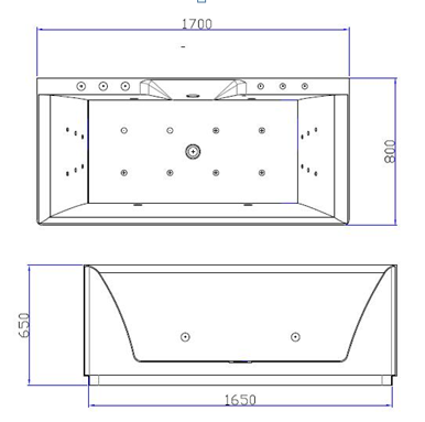 Massage Bathtub