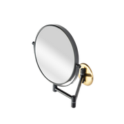 Magnifying Mirror 8" - Black & Gold (DO-280)