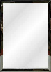 Tora Rectangular Stainless Steel Frame Mirror L600 x H800mm