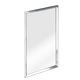 Tora Rectangular Stainless Steel Frame Mirror L600 x H800mm