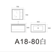 SUS304 Main Basin Cabinet