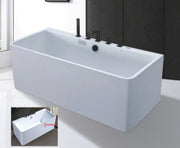 Modern Premium rectangle freestanding bath tub for best shower experience with best price