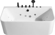 Massage Bathtub c/w 8 small nozzles , 2 large nozzles , 1 LED underwater light