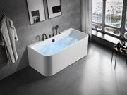 Malaysia beautifully crafted white bath tub with a smooth, deep interior for a relaxing soak