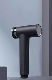 Tora Bidet Spray c/w Flexible Hose and Holder - Black