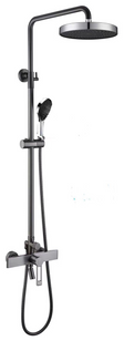 Exposed Shower Bar Set - Grey