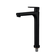Above Counter Basin Cold Tap - Matt Black