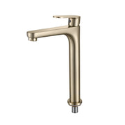Above Counter Basin Cold Tap - Matt Gold