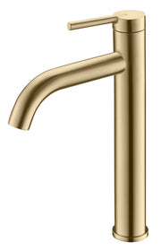 SUS304 Above Counter Basin Cold Tap - Matt Gold