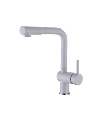 Pillar Sink Mixer - White