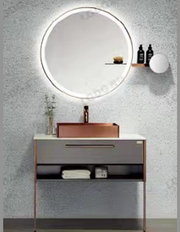 Stainless Steel Main Basin Cabinet Set