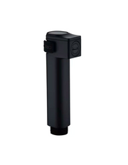 Tora Bidet Spray c/w Flexible Hose and Holder - Black