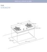 Fotile GAG86210 Cooker Hob