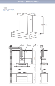 Fotile EMS9028 Chimney Hood