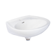 VINTY Wall Hung Wash Basin c/w Fixing Bolts - White