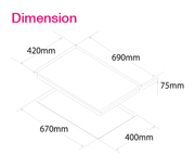 SENZ SZ-RC220 Double Radiant Cooker