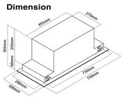 SENZ SZ-CH1288RC-B Invisible Multihood - Mystery Black