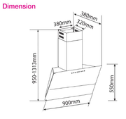 SENZ SZ-CH938iAC IntelClean Twin Turbo Motor Multihood